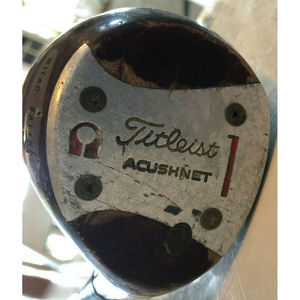 Golf Club Titleist Acushnet 1 Wood Driver RH Steel Shaft Vintage A2AR5A-USA Made